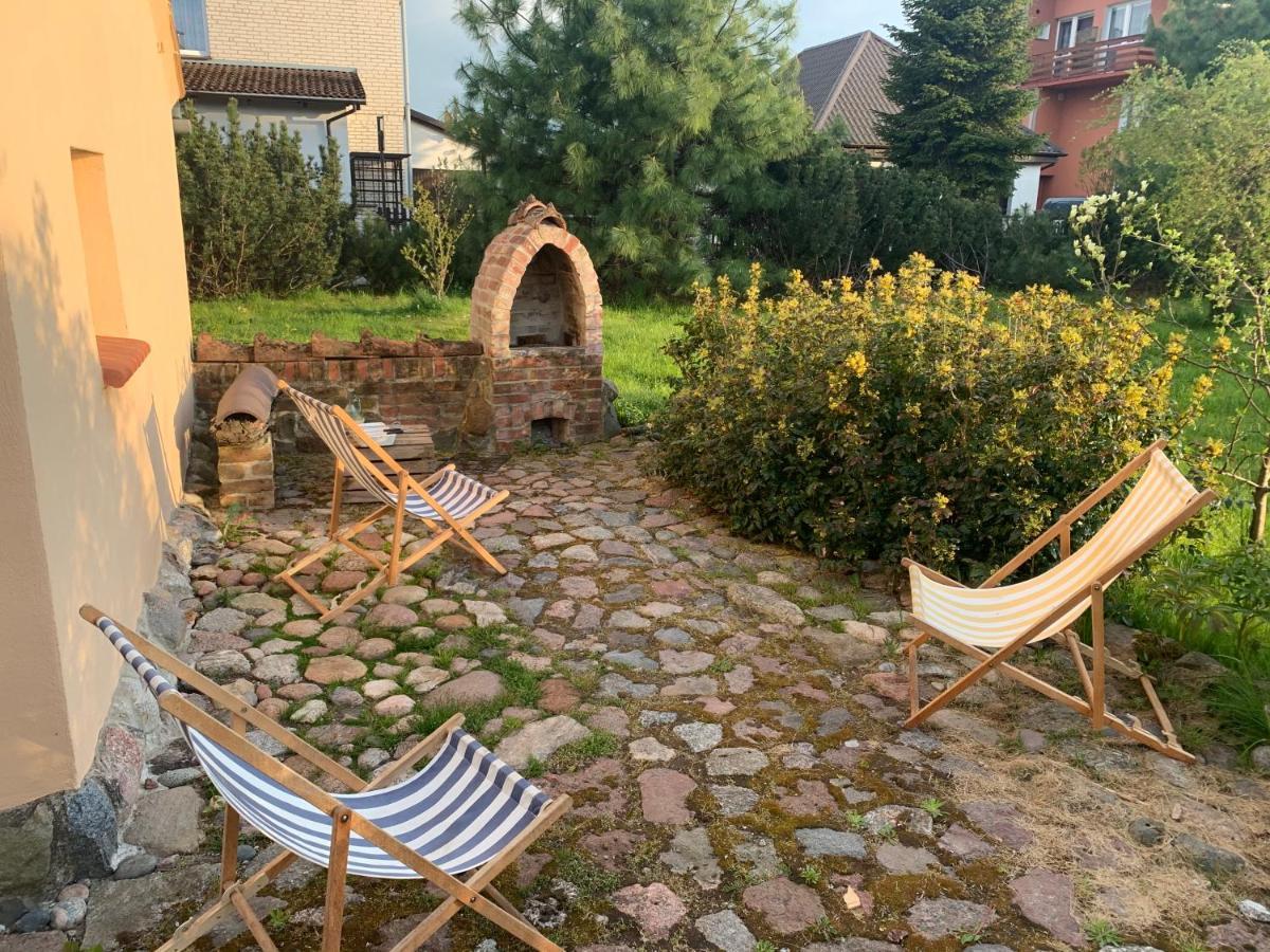 Oaza Pod Strzecha Klimatyczny Dom Z 3 Sypialniami Na Wylacznosc Z Kominkiem I Duzym Ogrodem Устроне-Морске Экстерьер фото