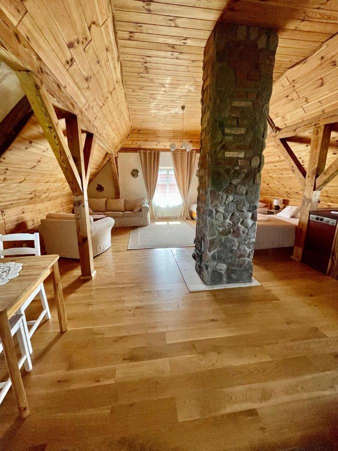 Oaza Pod Strzecha Klimatyczny Dom Z 3 Sypialniami Na Wylacznosc Z Kominkiem I Duzym Ogrodem Устроне-Морске Экстерьер фото